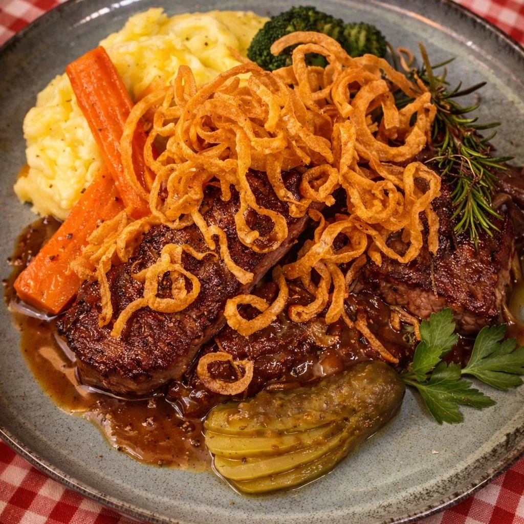 Zwiebelrostbraten
